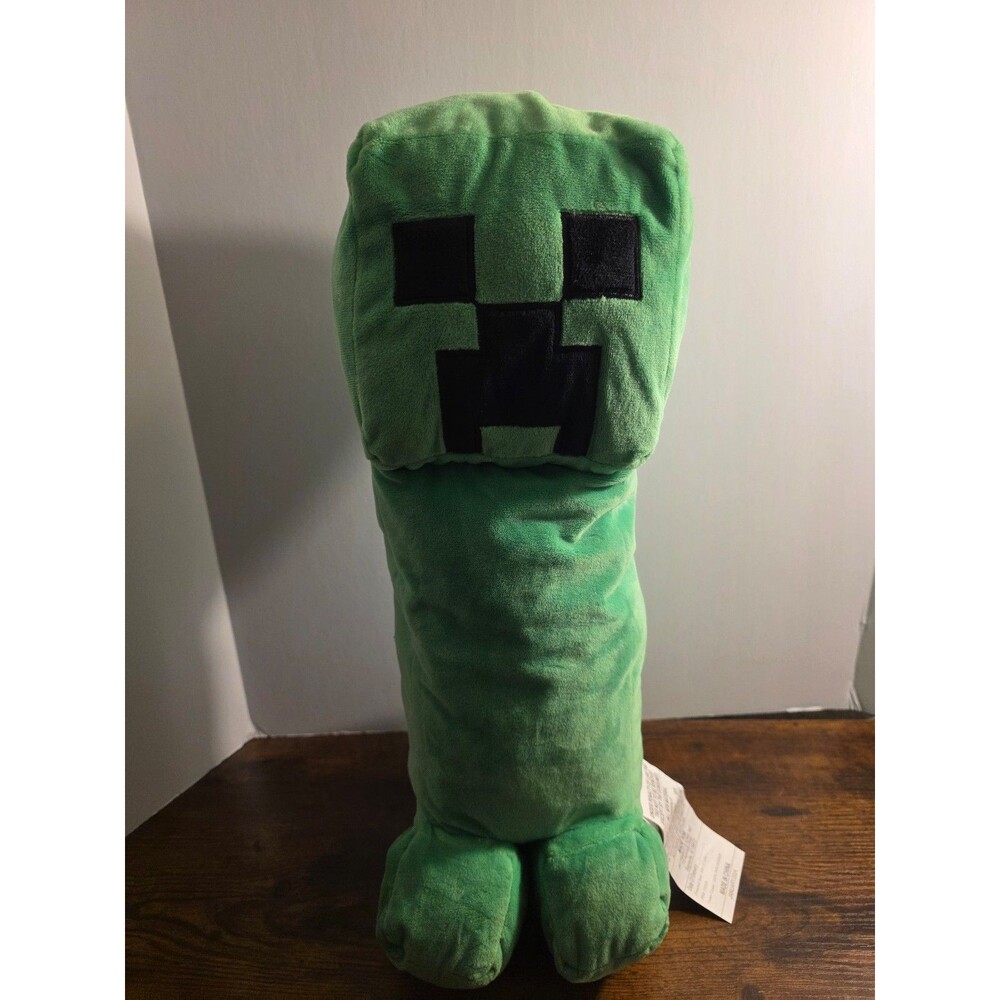 Minecraft Plush Creeper Pig Large 19" Stuffed Kids 2023 Big Pillow Toy